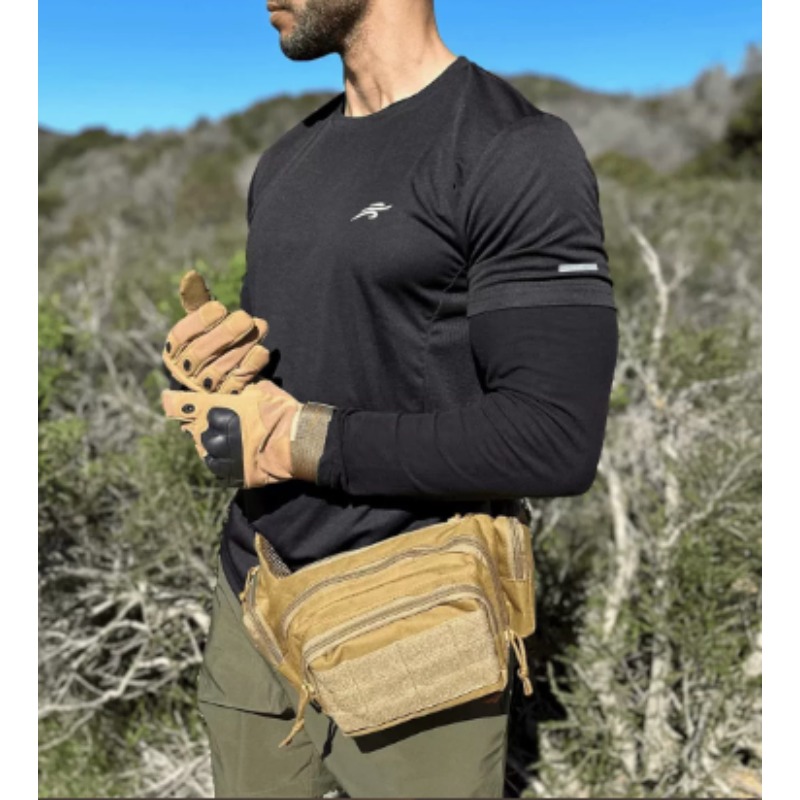 Edc Concealed Carry Fanny Pack - حقيبة خصر تكتيكية مقاومة للماء من