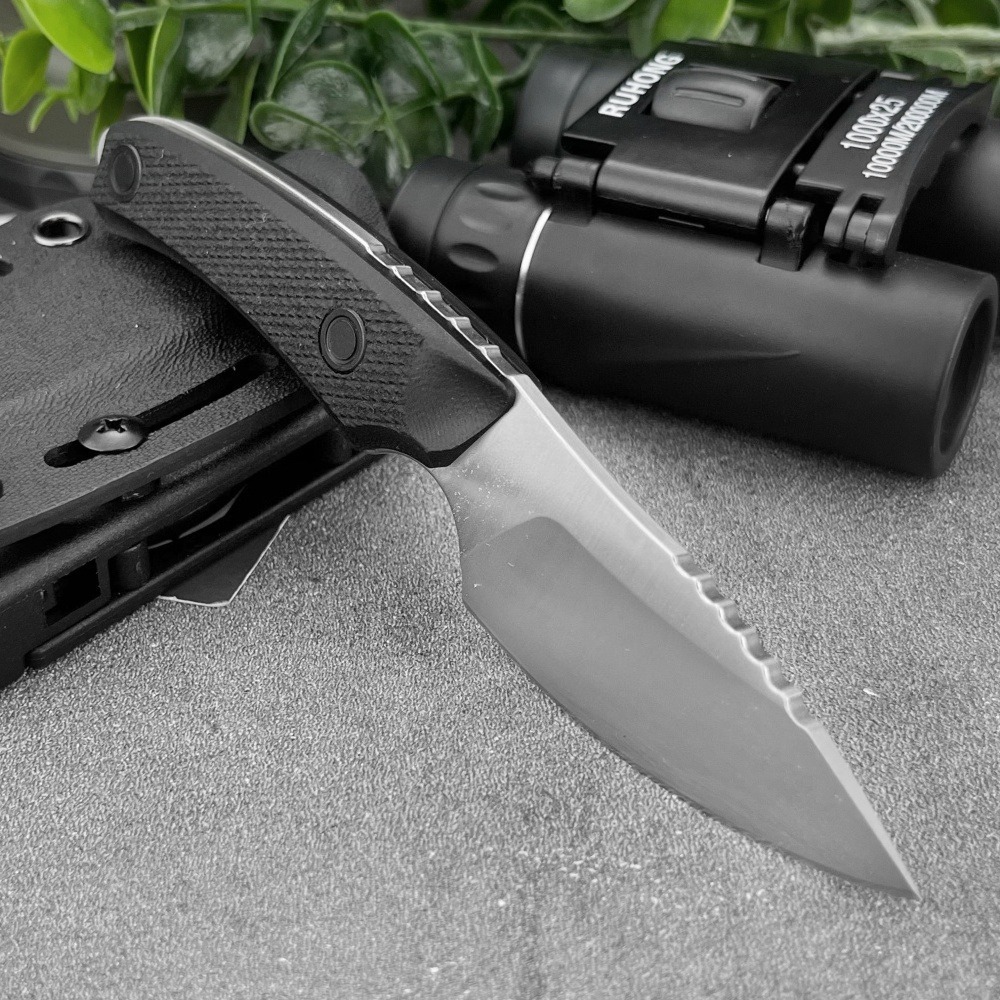 سكين 662 ذو نصل ثابت مدمج، نصل - مراجعة Edc Concealed Carry Knife وسعره