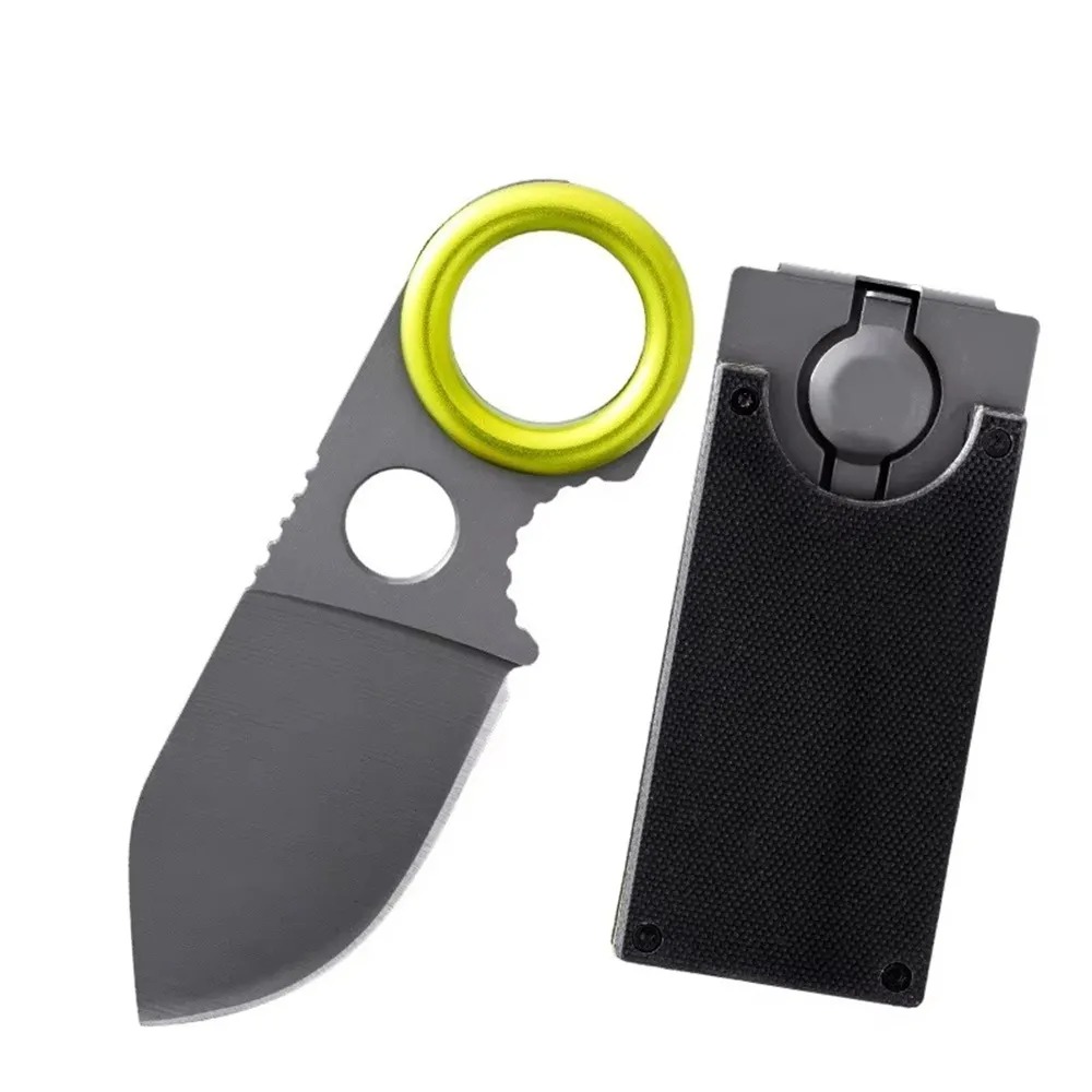 سكين جيب صغير EDC بشفرة ثابتة  - مراجعة Edc Fixed Blade Deep Carry وسعره