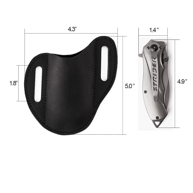 حافظة جلدية أصلية لحامل سكاكين - مراجعة Edc Carry Belt وسعره