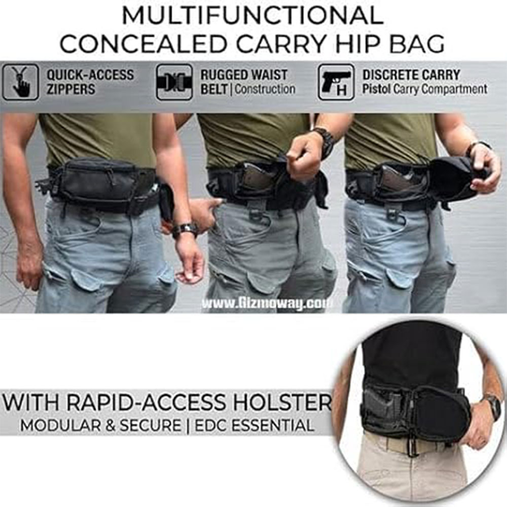 حقيبة مسدس تكتيكية، حقيبة سلاح - مراجعة Edc Carry Bag For Pistol وسعره