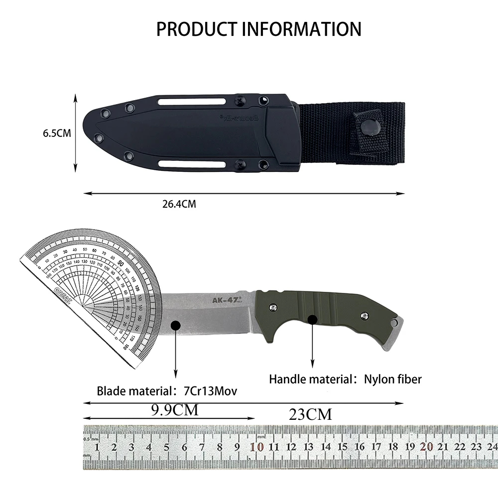 سكين ذو نصل ثابت للاستخدام الي - مراجعة Edc Fixed Blade Deep Carry وسعره