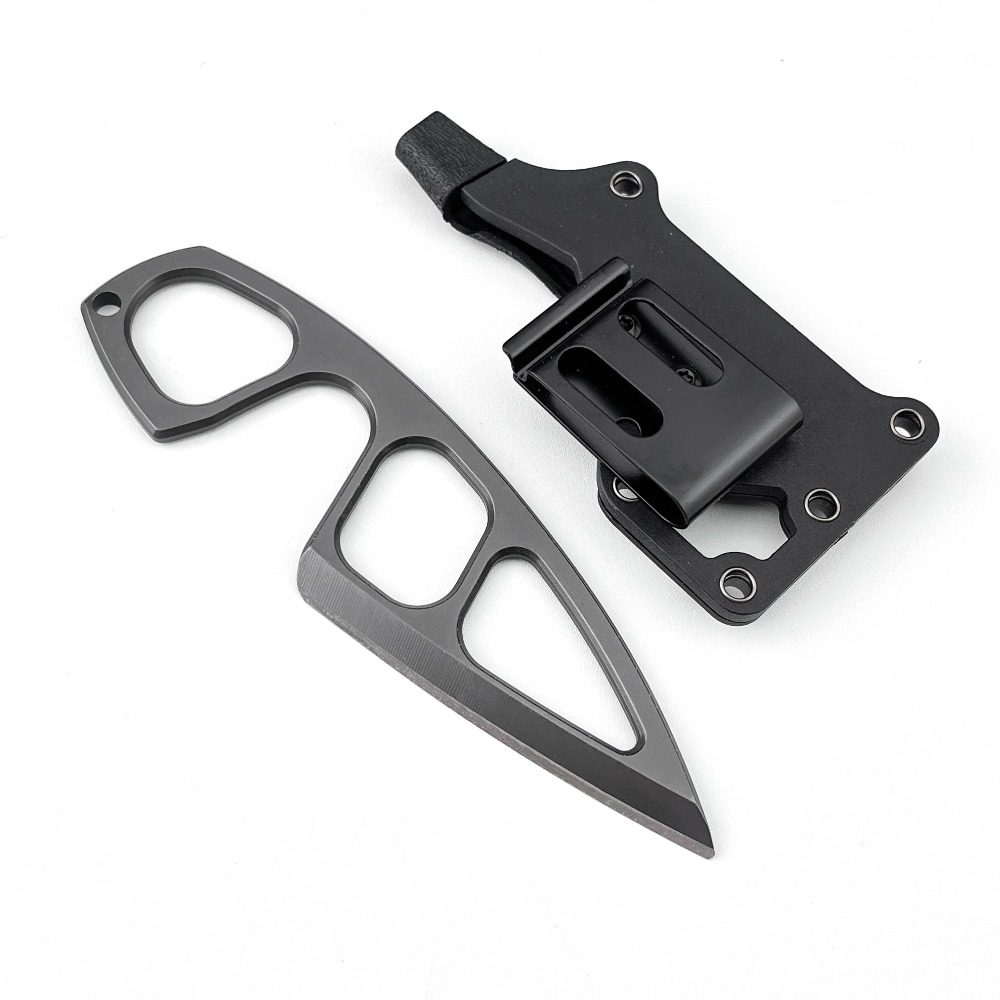 سكين EDC محمول ذو نصل ثابت، مق - مراجعة Edc Fixed Blade Deep Carry وسعره