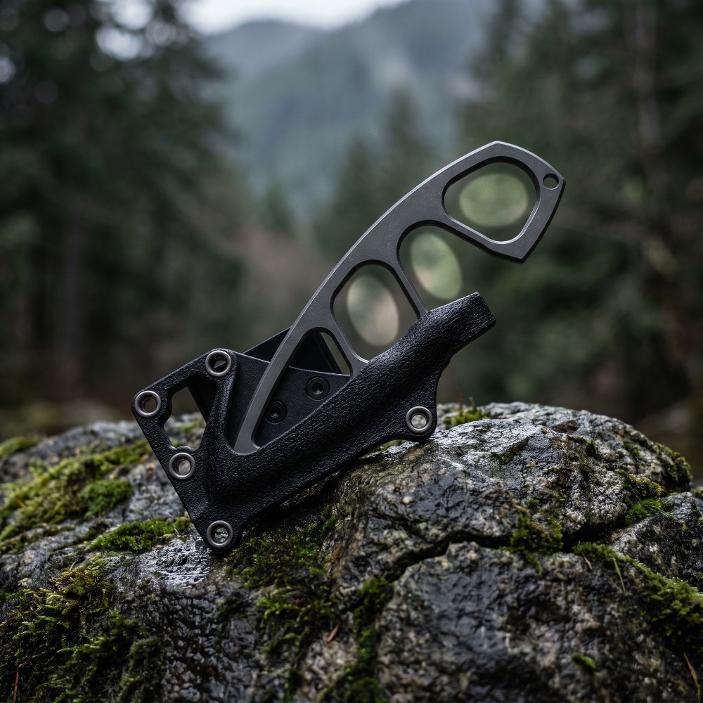 سكين EDC محمول ذو نصل ثابت، مق - مراجعة Edc Fixed Blade Deep Carry وسعره