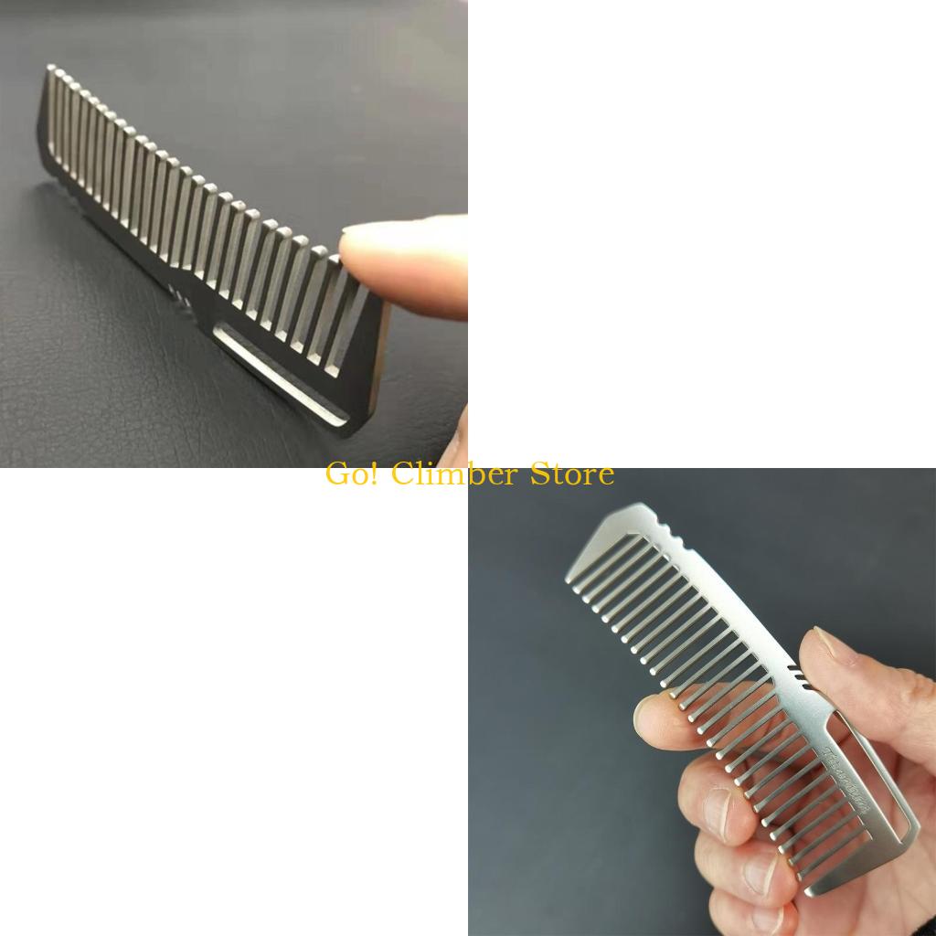 Q84C المحمولة لمشط سبائك التيت - مراجعة Comb Pocket Titanium وسعره