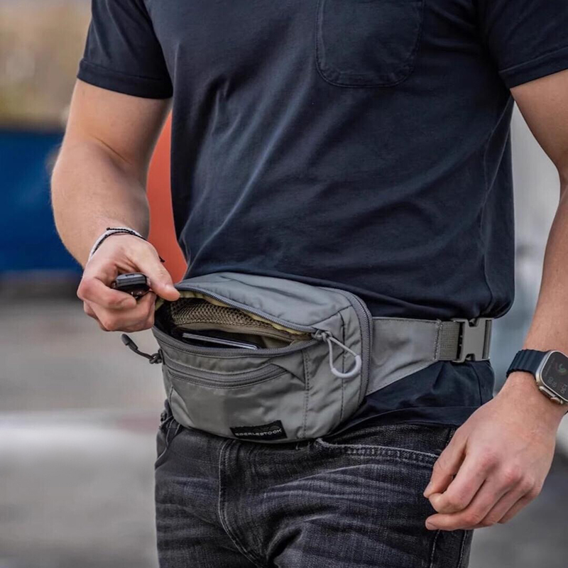 حقيبة حزام للرجال مع حزام خصر  - مراجعة Edc Concealed Carry Fanny Pack وسعره
