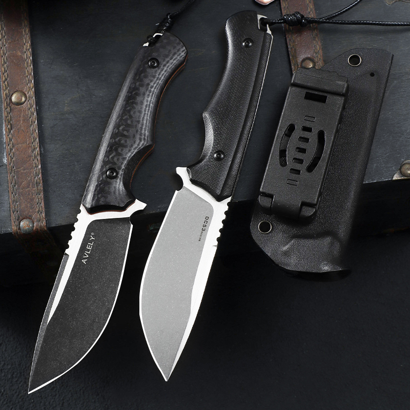 سكين مستقيم ذو نصل ثابت من الف - مراجعة Edc Fixed Blade Deep Carry وسعره