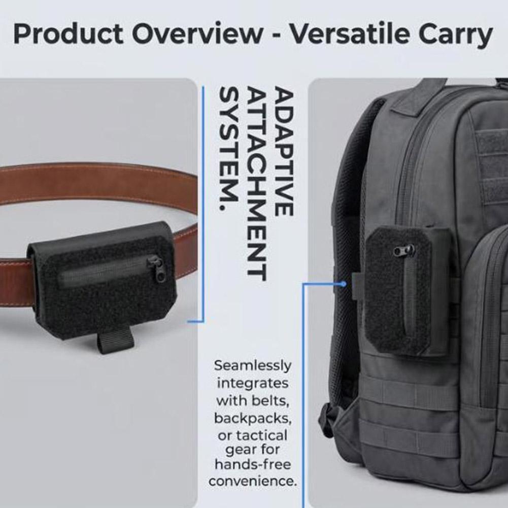 حقيبة صغيرة مدمجة للحزام، منظم - مراجعة Edc Carry Pouch وسعره