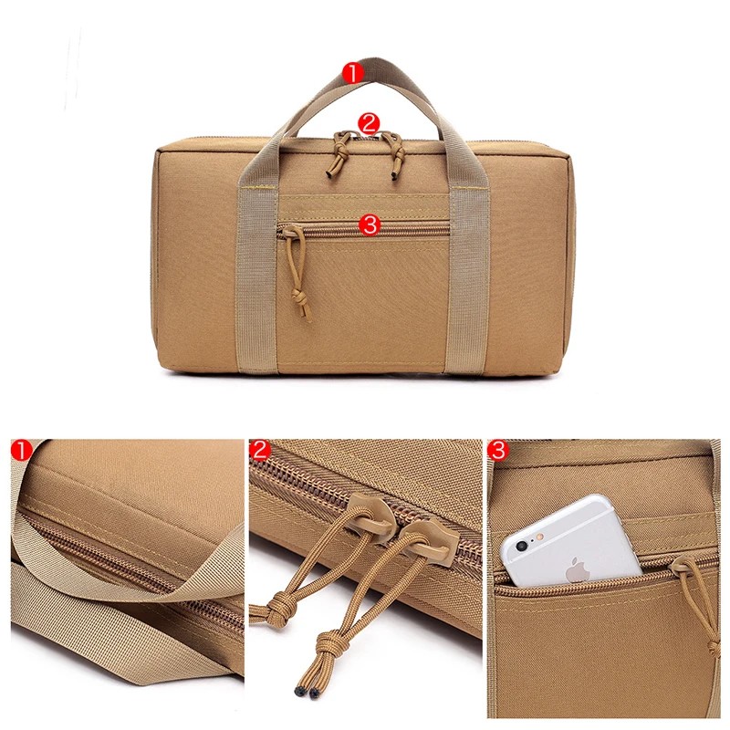حقيبة حمل الأسلحة للاستخدام ال - مراجعة Edc Carry Bag For Pistol وسعره