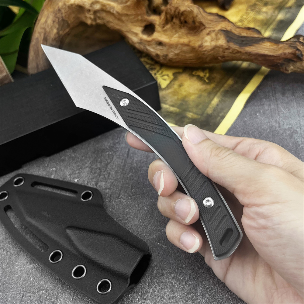 سكين كي ري المحمول ذو النصل ال - مراجعة Edc Fixed Blade Deep Carry وسعره