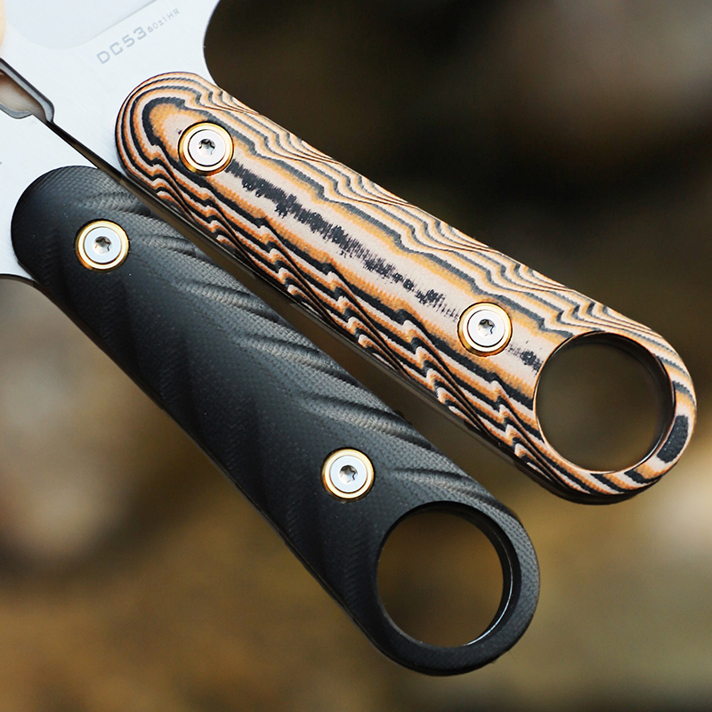 سكين ذو حافة مستقيمة من الفولا - مراجعة Edc Fixed Blade Deep Carry وسعره