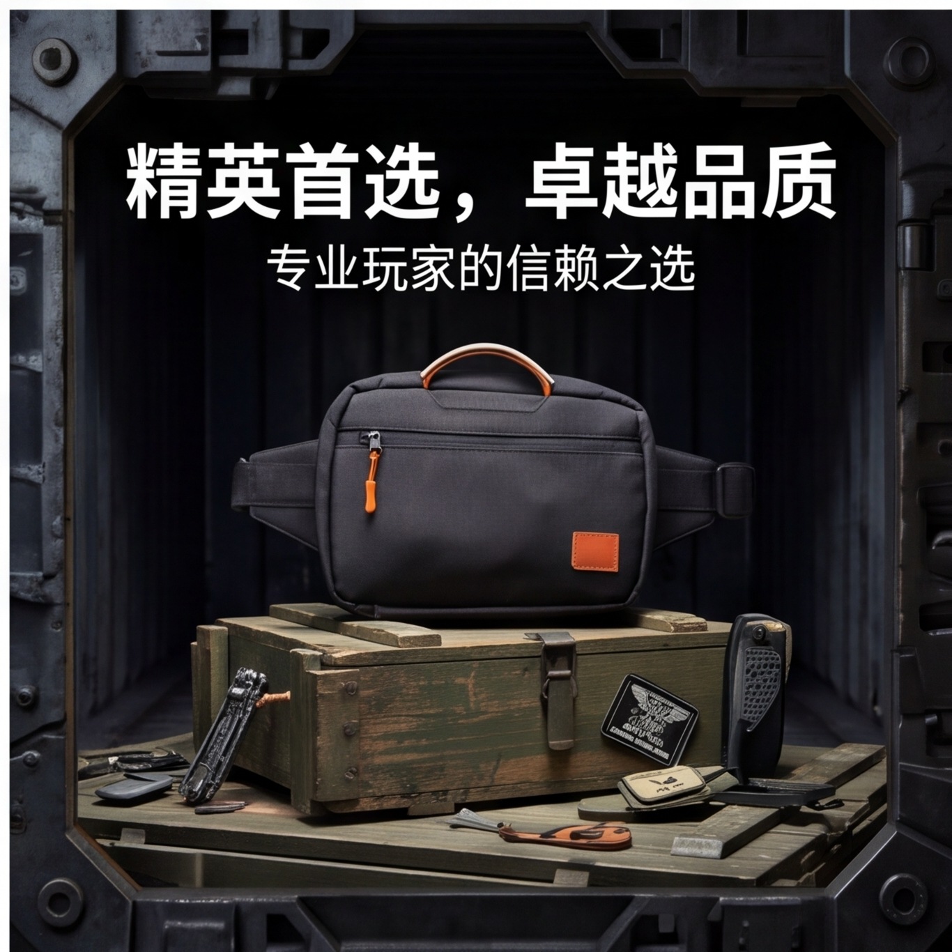 حقيبة خصر تكتيكية مغناطيسية سر - مراجعة Edc Carry Bag For Men وسعره