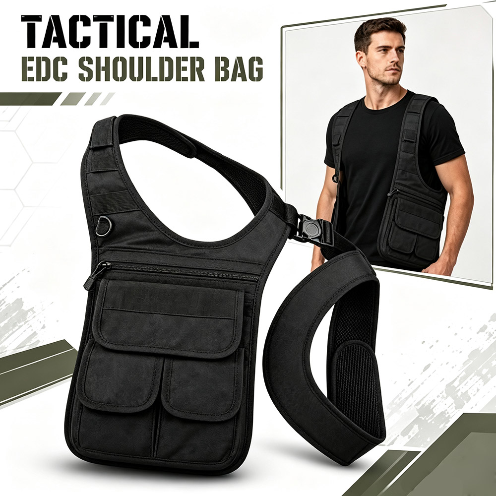 حقيبة أدوات تكتيكية مخفية تحت  - مراجعة Edc Concealed Carry Sling Bag وسعره