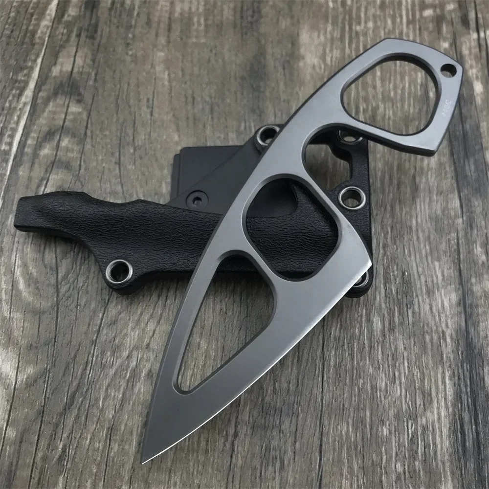 سكين رقبة عالي الصلابة بشفرة 4 - مراجعة Edc Fixed Blade Deep Carry وسعره