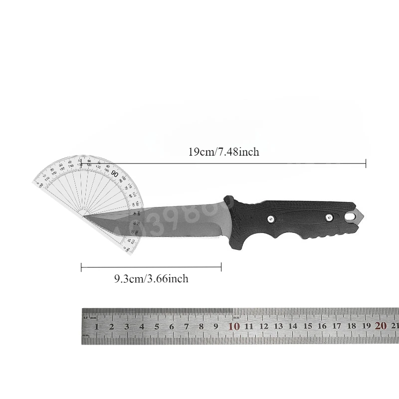 سكين مستقيم عالي الجودة من الف - مراجعة Edc Concealed Carry Knife وسعره